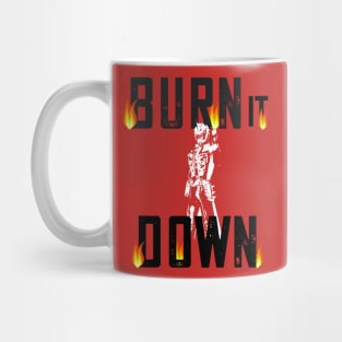 Burn it Down Wizard Mug